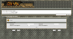 Desktop Screenshot of forum.globalwars.org